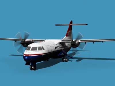 ATR-42-320 Charter Express 3D model