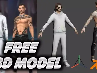 Free Fire Thiva 3d model 3D model