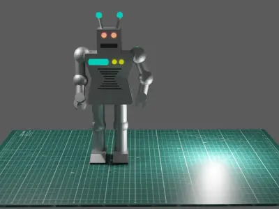 Trunk Robot 3D model