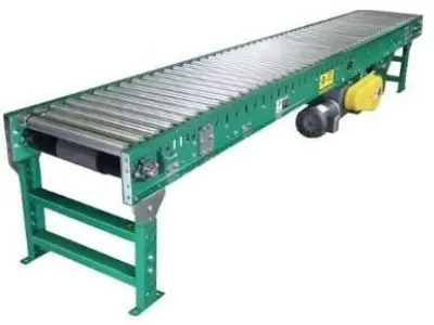 500kg Reversible Roller Conveyor  Industrial Chain Lift System 3D model