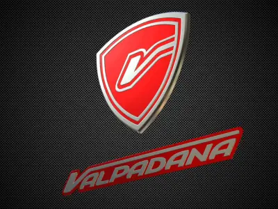 valpadana logo 3D model