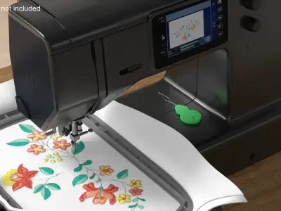  Sewing Printer with Needle Threader Rigged 