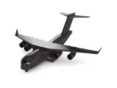 Transport Aircraft 3D model 3