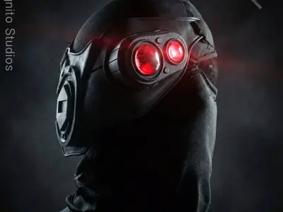 Kestrel Night Vision Goggles Cosplay Mask Accessory 3D print model