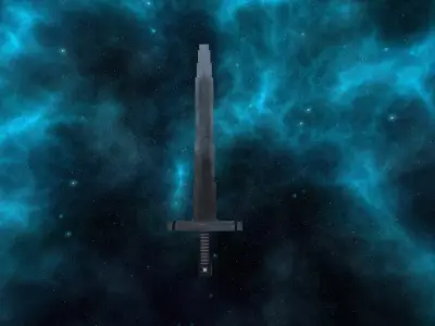 Broad Sword  3D model