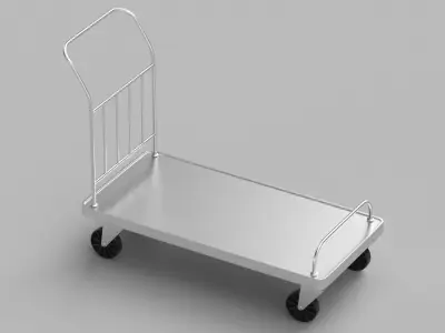 Roller Handcart 3D model purchase