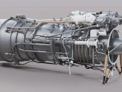 Heli Engine 3D model