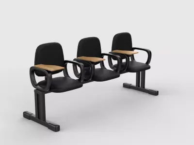  Longarina chair 3D model