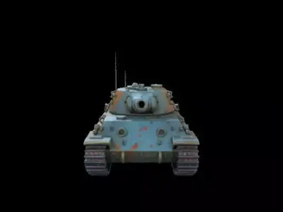 1975Soviet IS IOSEF STALIN Heavy Tank 3D Model 3D print model