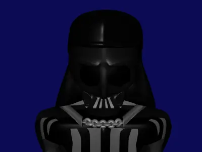 Darth Vader Low-poly 3D model buy