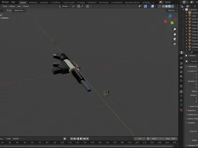 M4A1  Rifle 3D model