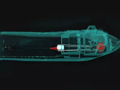 Marine Propulsion X-Ray 3D model