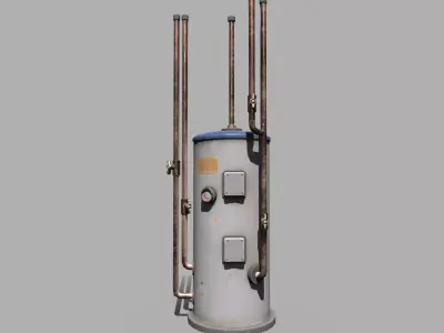 Boiler Low-poly 3D model