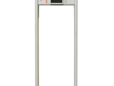 Airport X-ray door Low-poly 3D model