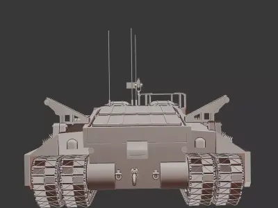 T 28 Soviet Medium Tank 3D Printable  3D print model