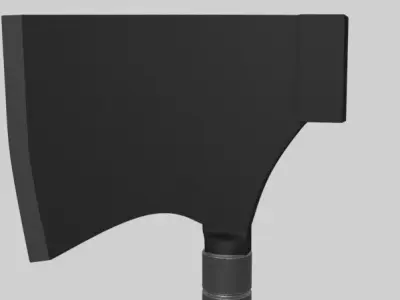 Hicking Axe 3D model