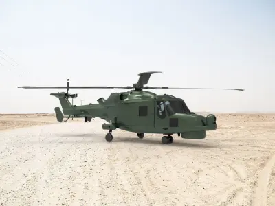 AgustaWestland AW159 3D model buy
