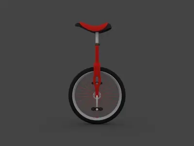 VEHC-001 Unicycle 3D model