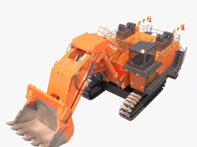 hitachi EX5600 3D model