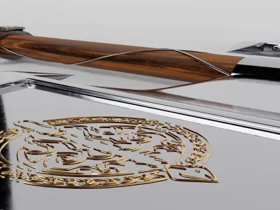 Warrior Axe 3D model purchase