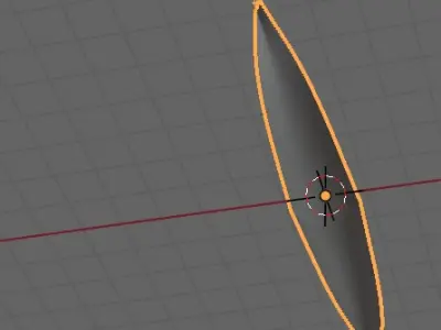 nurbs canoe 3D model