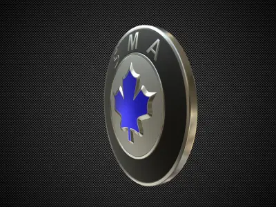 sma logo 3D model