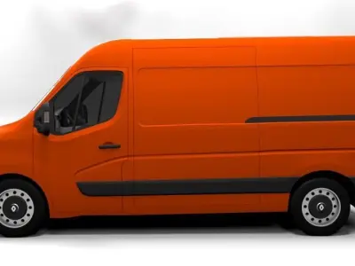RENAULT MASTER M 2020 Low-poly 3D model