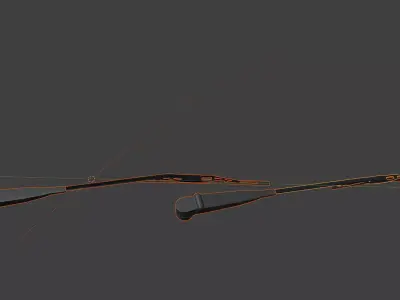 Classic Car Wiper Data  3D model