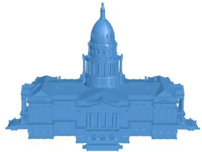 COLORADO STATE CAPITOL DENVER CO USA 3D model