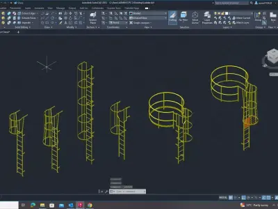 Ladder 3D model