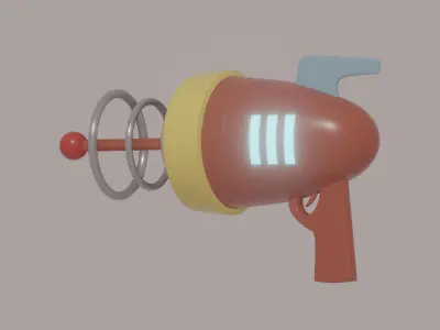 Laser Pistol 3D model purchase