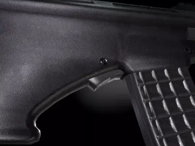 AUG A3 Rifle Low-poly 3D model