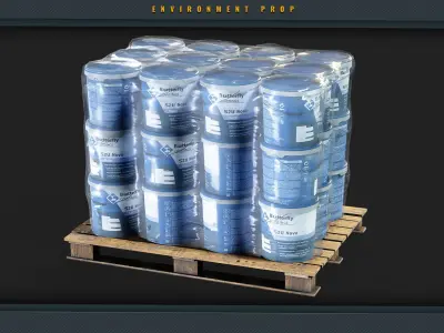 Environment Prop Vol 1 Low-poly 3D model