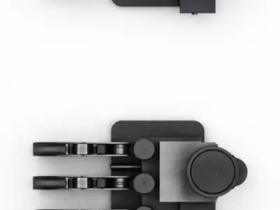 Quick Release Hook 3D model