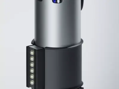 Darth Vader Lightsaber The Clone Wars style 3D model