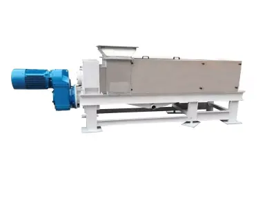 Screw Dewatering Machine 3D model