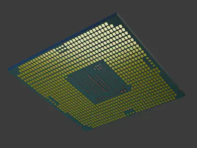 Intel Processor Free 3D model