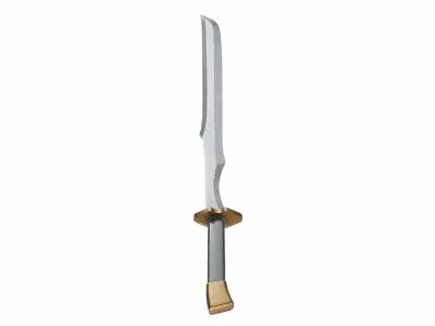 Sword 36 Low-poly 3D model