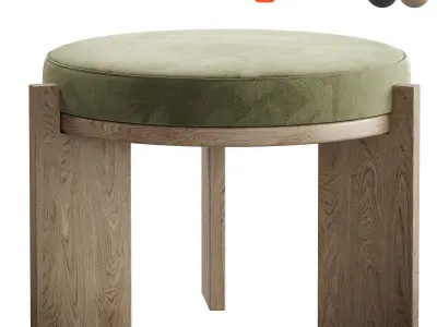 Mason Stool 3D model