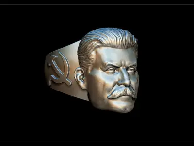 Stalin ring 3D print model