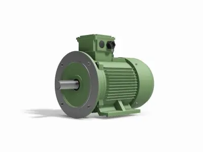 160M B35 Top IEC electric motor - 3D CAD model 3D model