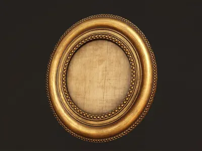 Picture Frames - PBR Game Ready  Free low-poly 3D model