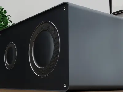 Audio System Free low-poly 3D model purchase