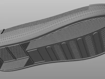 3D Shoes Soles Design 3D model
