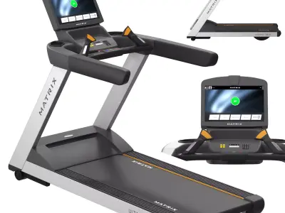 Matrix T7xi Treadmill 3D model