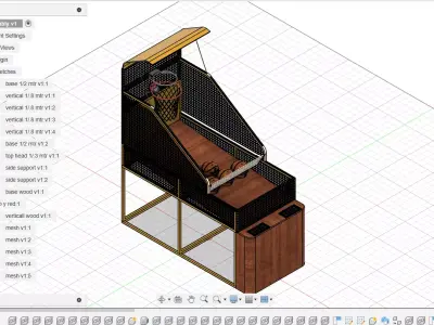 3d models for Arcade gaming Experience 3D model