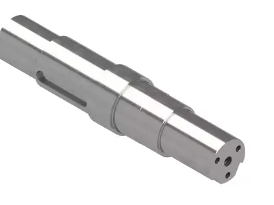 Steel Shaft Free 3D model
