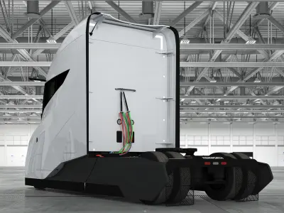 Kenworth SuperTruck 2 without Trailer 3D model