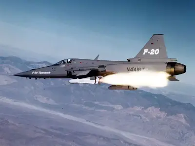 Northrop F-20 Tigershark 3D model purchase
