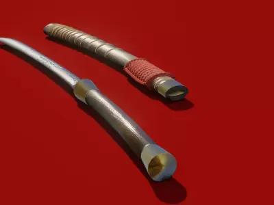 Thai Ancient Sword 3D model